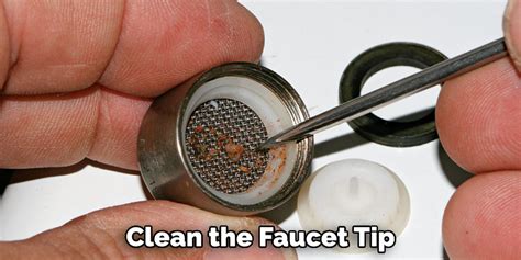 How To Clean Faucet Tip