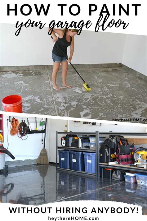 how to clean garage floor tiles