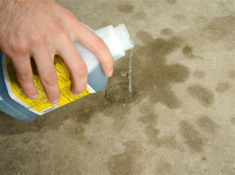how to clean garage floor with muriatic acid