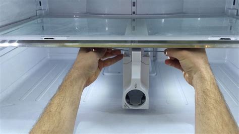 how to clean glass freezer doors