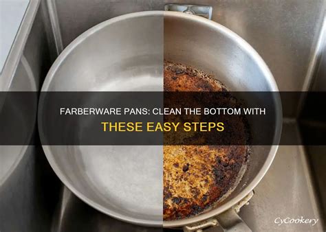 How To Clean Inside Bottom Of Pans