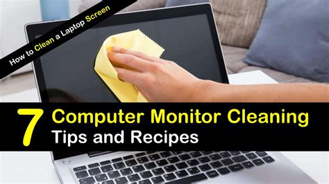 How To Clean Laptop Monitor