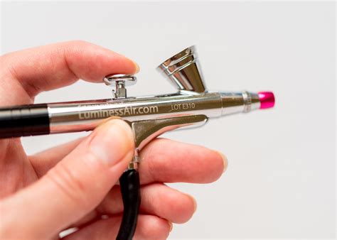 how to clean luminess airbrush