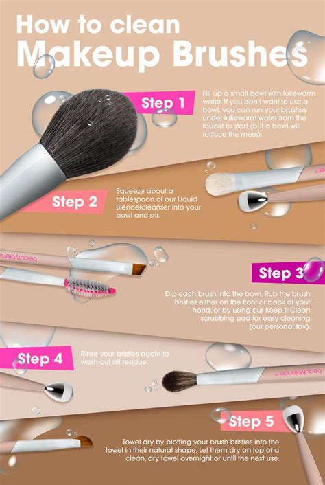 How To Clean Makeup Brushes With Beauty Blender Cleanser