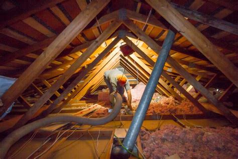 how to clean out a dusty attic