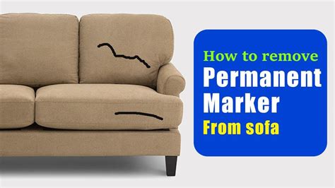 How To Clean Permanent Marker Off Sofa