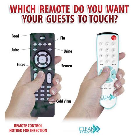 how to clean remote control