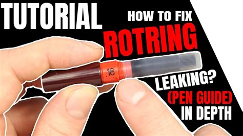 How To Clean Rotring Technical Pen
