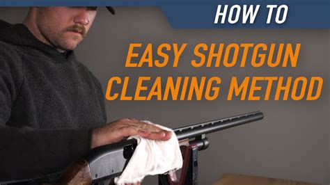 How To Clean Shotgun Cleaning Rag 