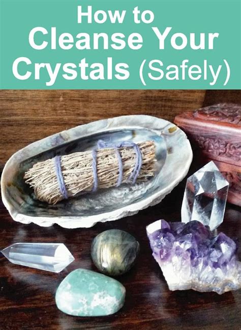 how to clean spiritual crystals