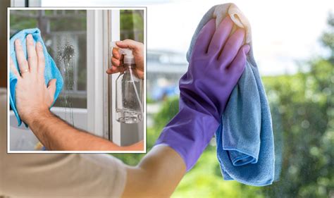 how to clean stubborn windows