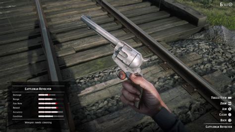 How To Clean Your Gun On Red Dead 
