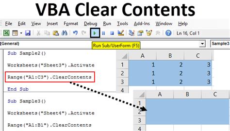 How To Clear A Range Variable In Vba