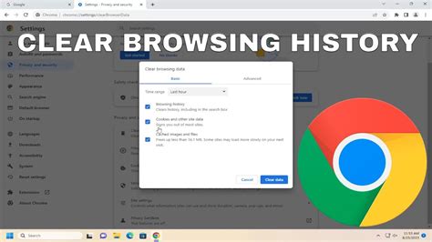 how to clear all browsing data on chrome