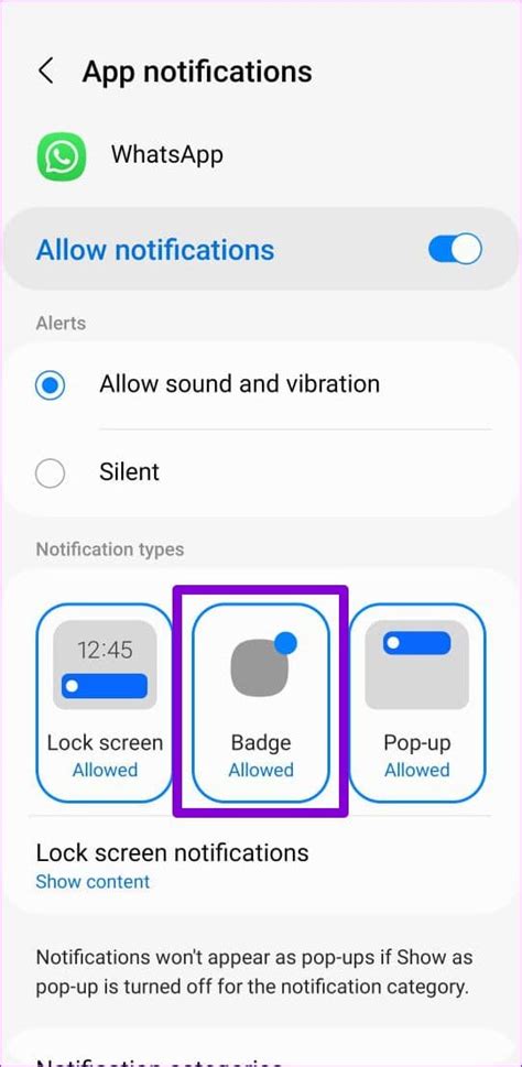 how to clear badge notifications android