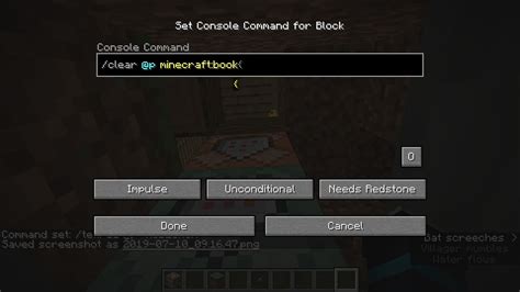 How To Clear Block In Minecraft Using Commands