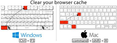how to clear cache in chrome in laptop shortcut key