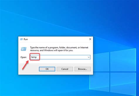 how to clear cache in windows 10 using run
