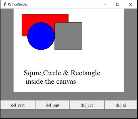 How To Clear Canvas In Python
