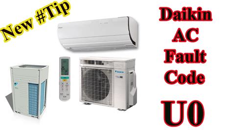 how to clear daikin error code u0