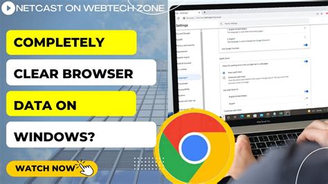 how to clear data in chrome pc