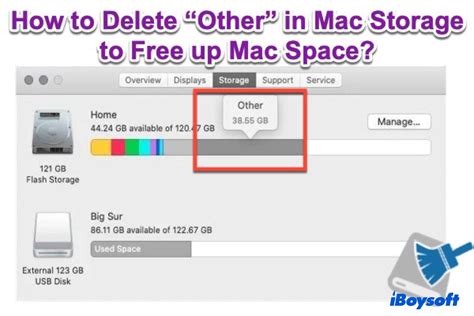 how to clear disk space on computer mac