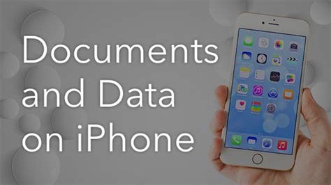 how to clear documents and data from iphone apps