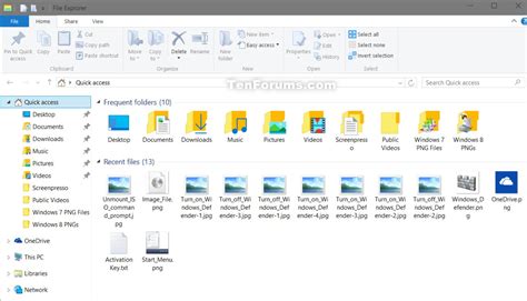 How To Clear Frequent Folders From Quick Access