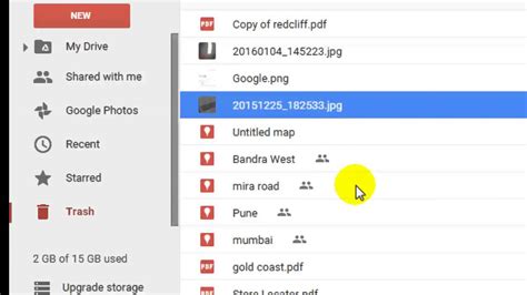 how to clear google drive trash