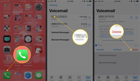 how to clear iphone voicemail notification