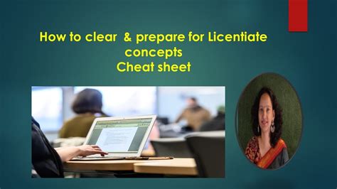 how to clear licentiate exam