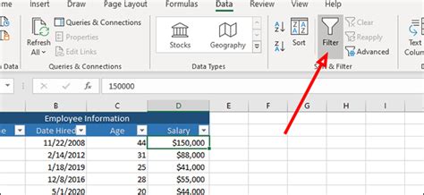 how to clear sort and filter in excel