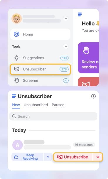 how to clear subscriptions on gmail