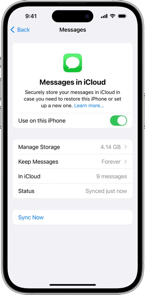 how to clear text messages from icloud