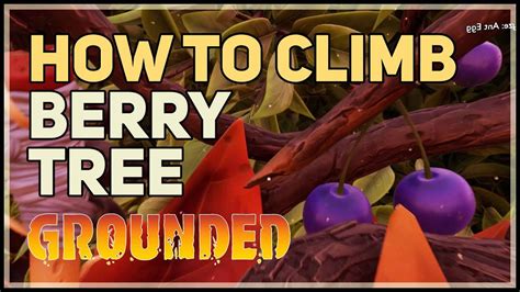 How To Climb The Tree In Grounded