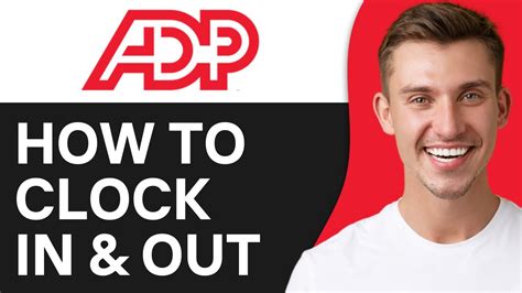 How To Clock In And Out With Adp App