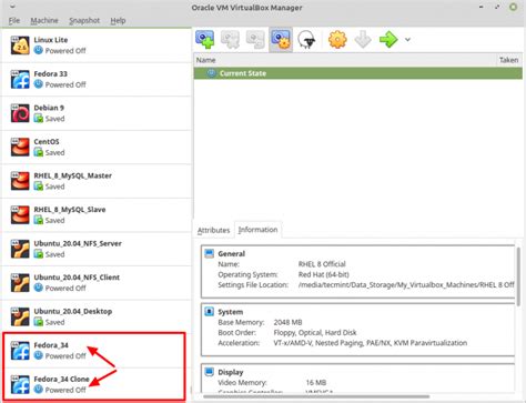 how to clone a virtual machine in virtualbox