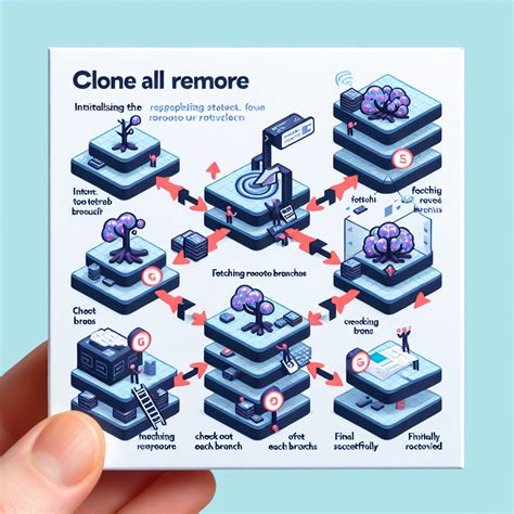how to clone all branches from github