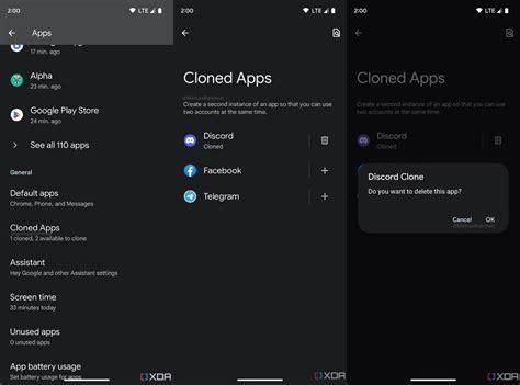 how to clone apps on android 14