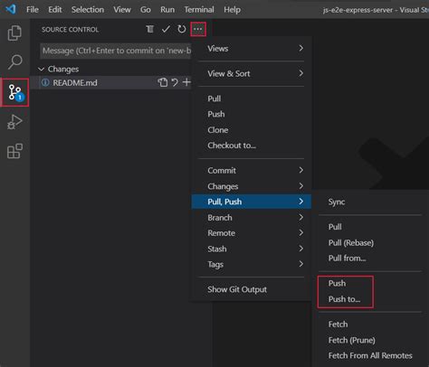 how to clone branch in visual studio code