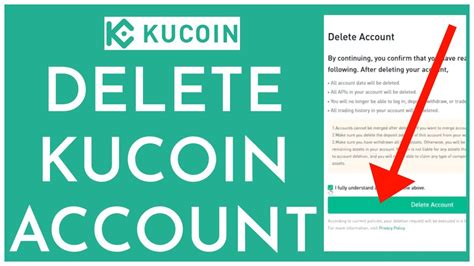 how to close kucoin account