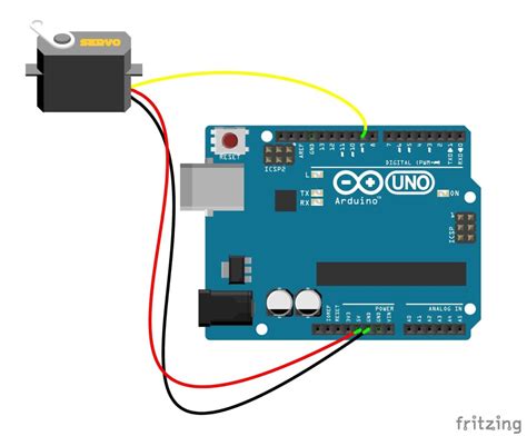 how to code a servo motor in arduino