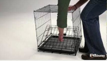 How To Collapse A Precision Dog Crate