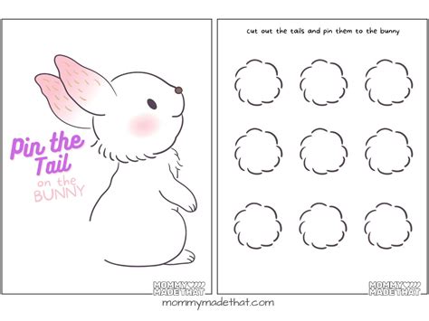 how to color bunny tails