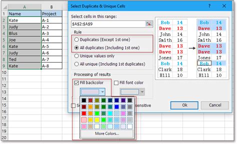 How To Color Code Duplicate Values In Excel