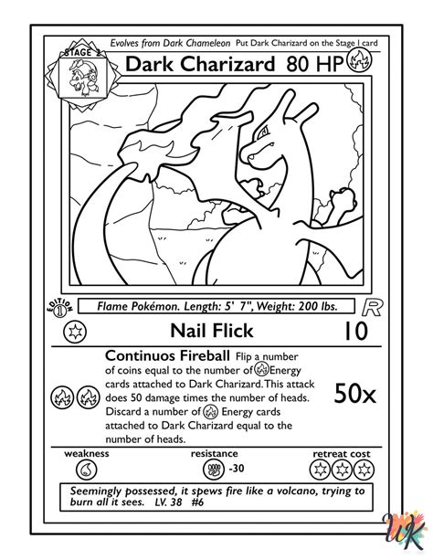 how to color pokemon cards