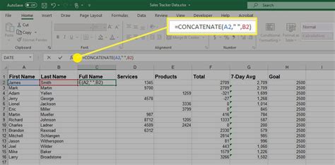 how to combine two columns in excel chart