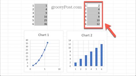 how to combine two graphs in excel mac