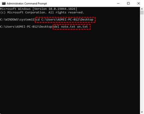 how to comment in cmd file