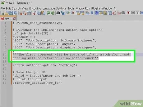 how to comment out a block of code in python on mac